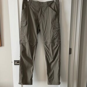 Men's Kühl Convertible Cargo Pants - medium khaki